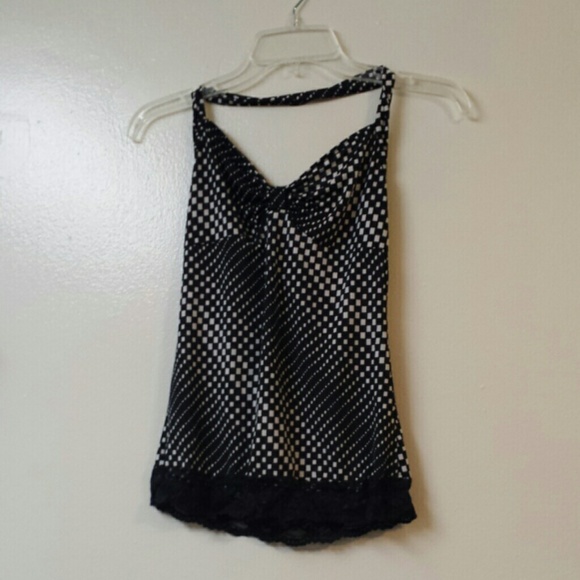 Checkered halter - Picture 1 of 1
