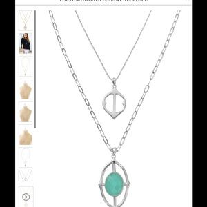 Fortuna Stone Pendant Necklace