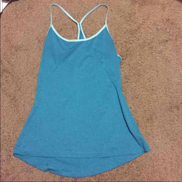 Adorable Teal & Mint Racerback Workout Tank
