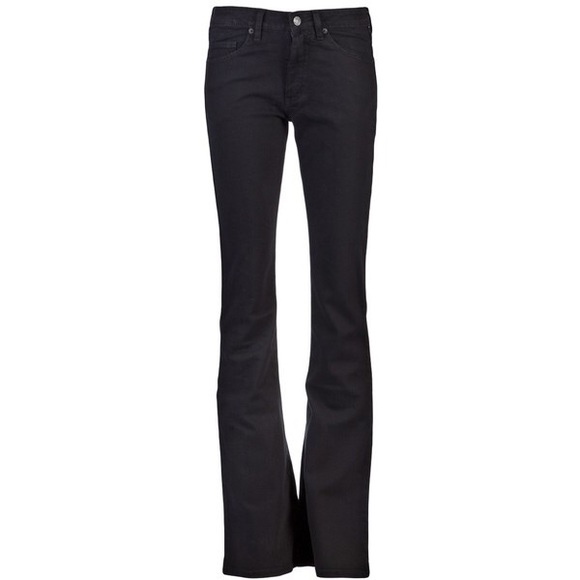COURT High Waisted Bell Bottom Flare Jeans