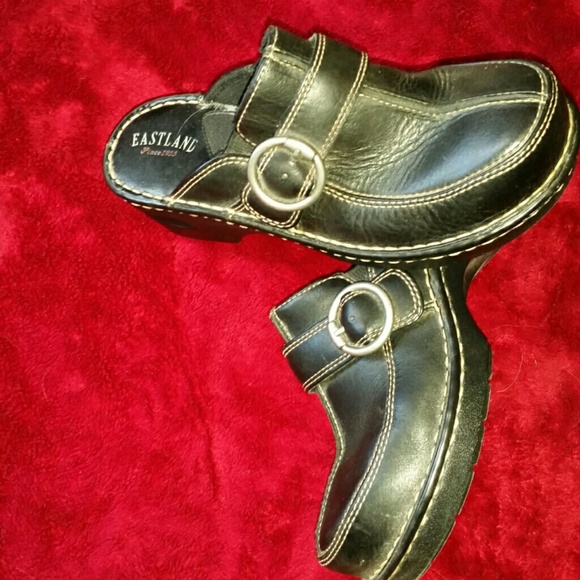Leather clogs 🔻🔻 price - Picture 1 of 3