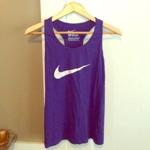 Purple Nike tank