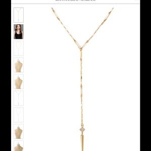 Bianca Lariat Necklace