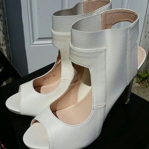 New Sexy white heels.