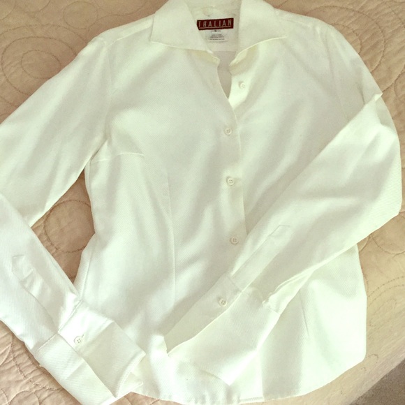 Thalian Tops - White work blouse