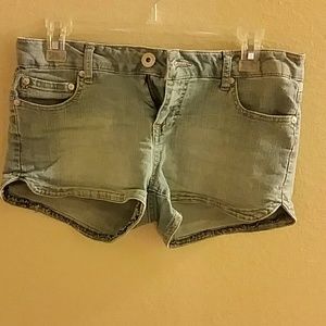 Denim shorts