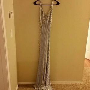 Floor-length maxi