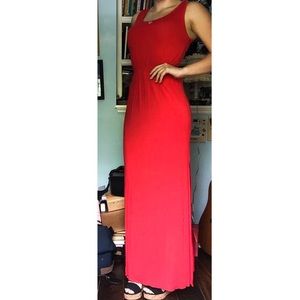 Red Maxi Dress