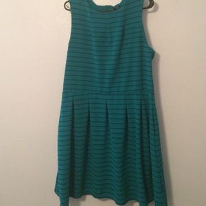 Mossimo pleated a line dress
