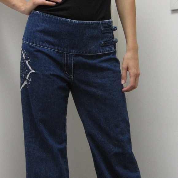 Vivienne Tam Asian-inspired Jeans