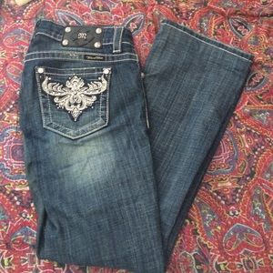 size 27 flared miss me jeans ❤️