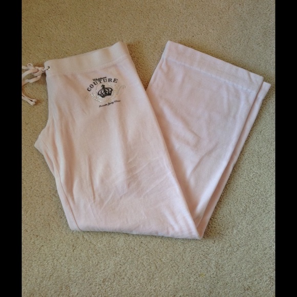 Juicy Couture Pants - Juicy Couture Velour Pants - Light Pink