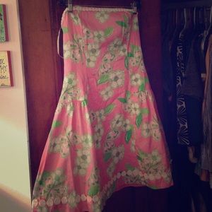 Lilly Pulitzer Pink & Green Dress
