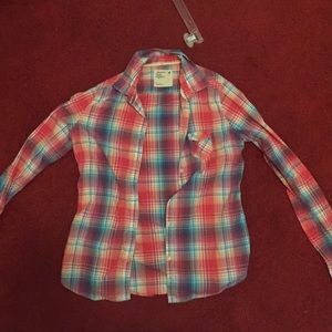 Summer colorful button up