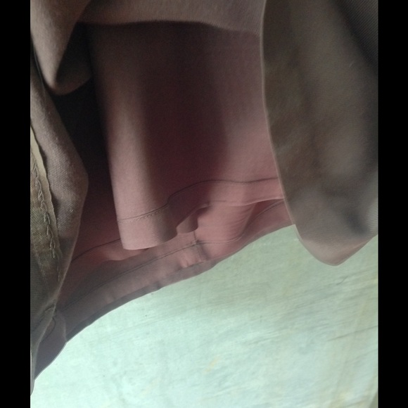 Chocolate Brown Shift Dress - Picture 3 of 3