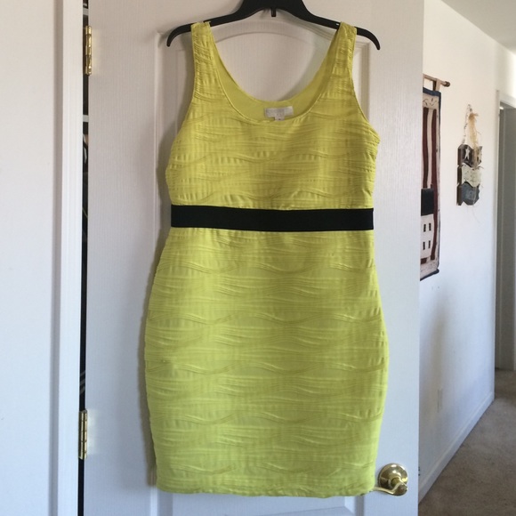 ** Sale!! Neon yellow party dress!!!