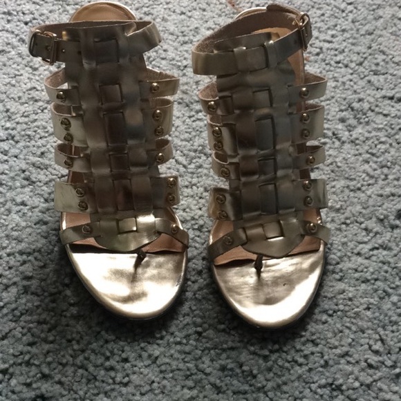 Michael kors gladiator heels