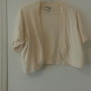 SOLD! Cream shrug