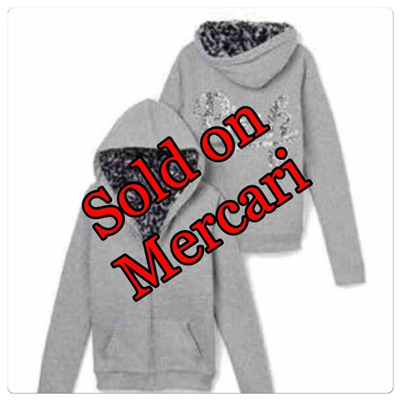 ❌ VS Pink Bling Zip Up ❌