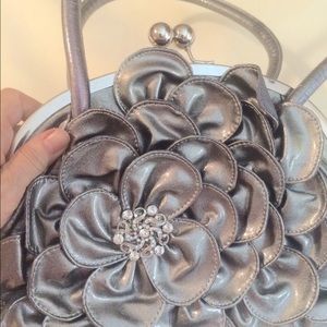 Silver Grey Purse