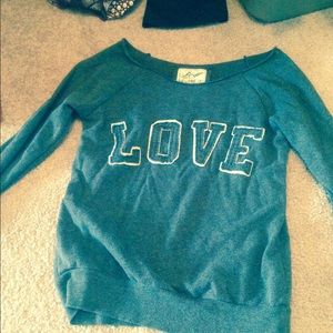 Love sweat shirt