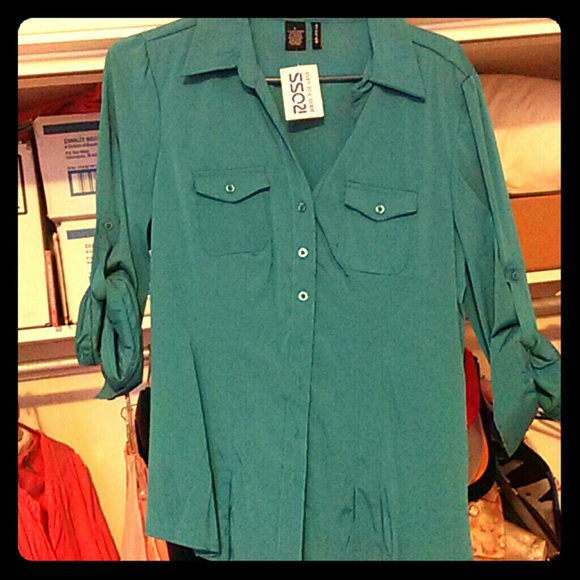Teal-Light weight Top