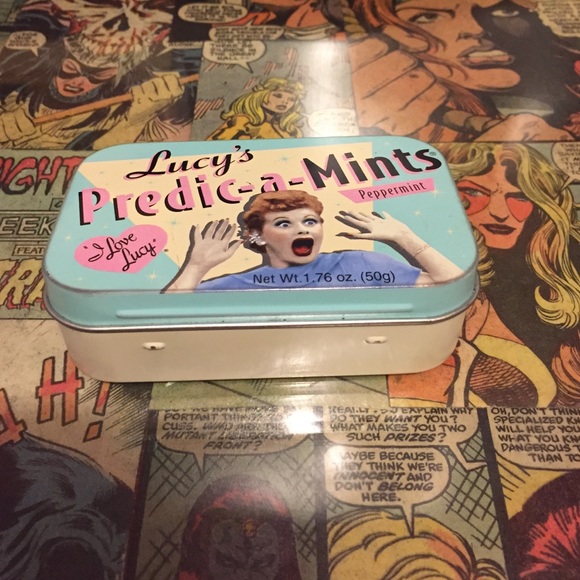 I love Lucy Tin can