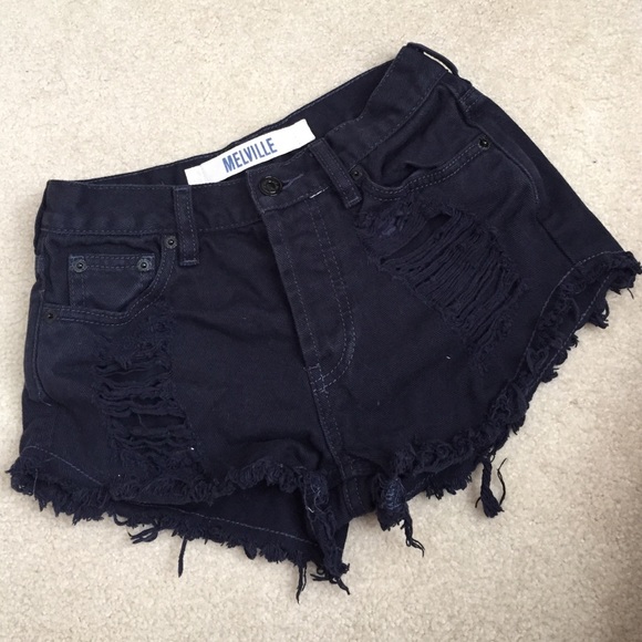 Distressed Brandy Melville High Waisted Shorts
