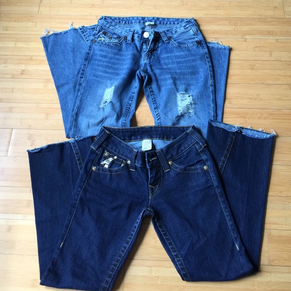 BUNDLE‼️ 4 TRUE RELIGION sizes 25-28 - Picture 2 of 4