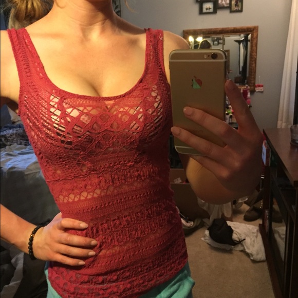 Pink tank