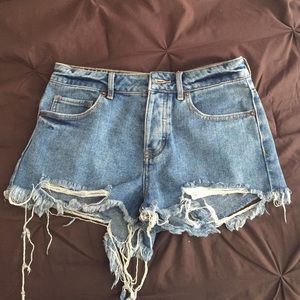 Brandy melville high waisted shorts