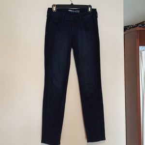 Old Navy Tuxedo Stripe Rockstar Jeans