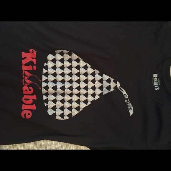 Medium Hershey kiss shirt