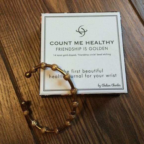 Accessories - 14k Gold Count Me Healthy Bracelet w/ Original Box