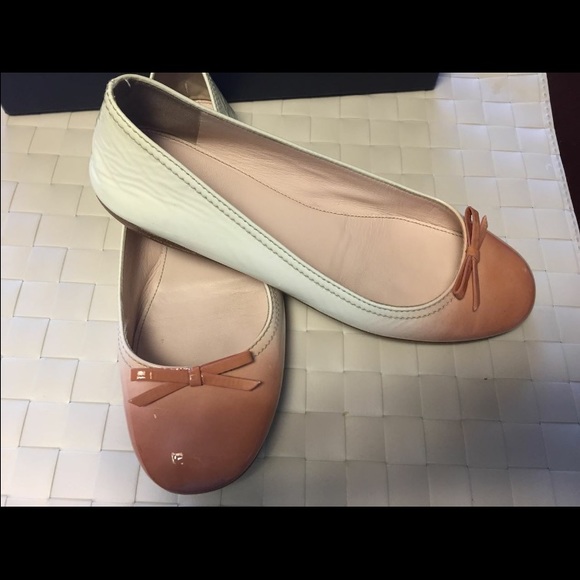 SOLD!!!!...Prada Jeffrey Atlanta Ballet Flat Shoes