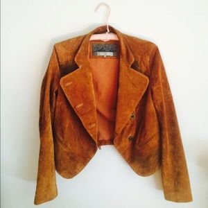 Dallin Chase Suede Moto Jacket