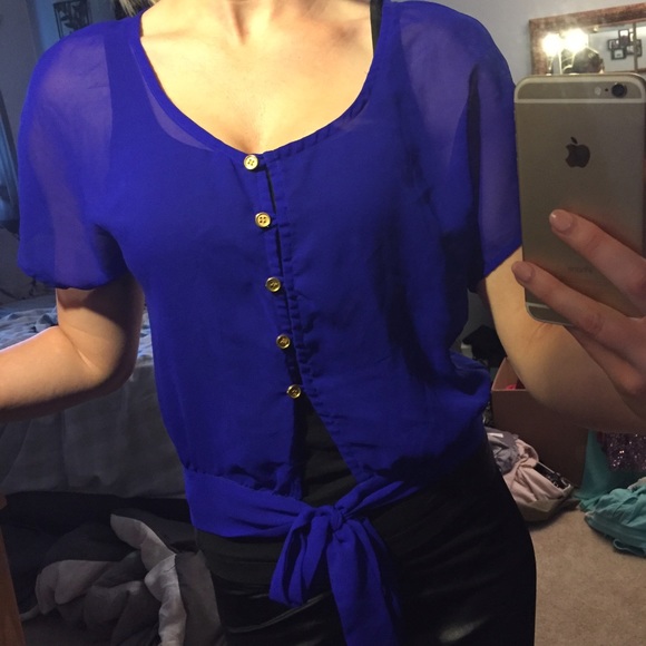 Blue top