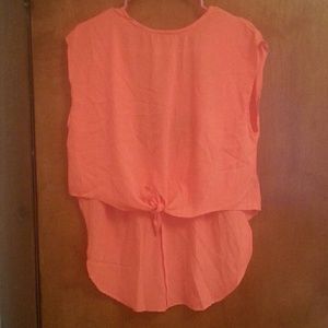 Cute Orange high low top