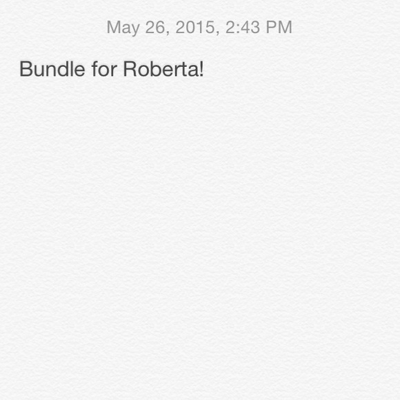 BUNDLE FOR ROBERTA - Picture 1 of 1