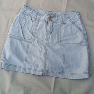 Sonoma khaki linen/cotton skort.