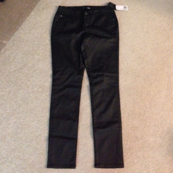 NEW Forever 21 black 'leather' pants size 25
