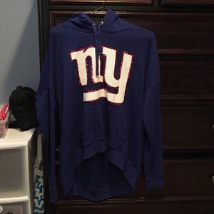 PINK NYGIANTS HOODIE