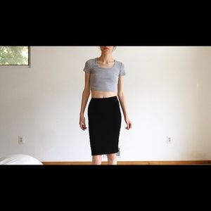 🎶SOLD🎶American Apparel Ponte Pencil Skirt