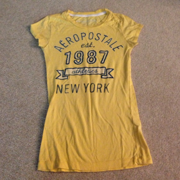 Aeropostale yellow t-shirt size XS