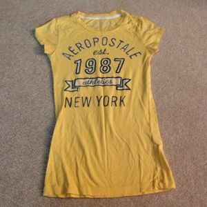 Aeropostale yellow t-shirt size XS