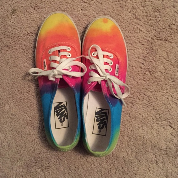 Vans Shoes - Tie dye vans
