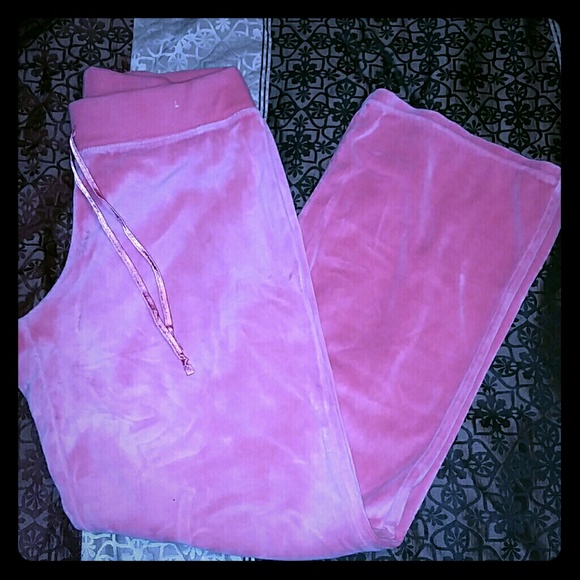 Pink Fleece Pants