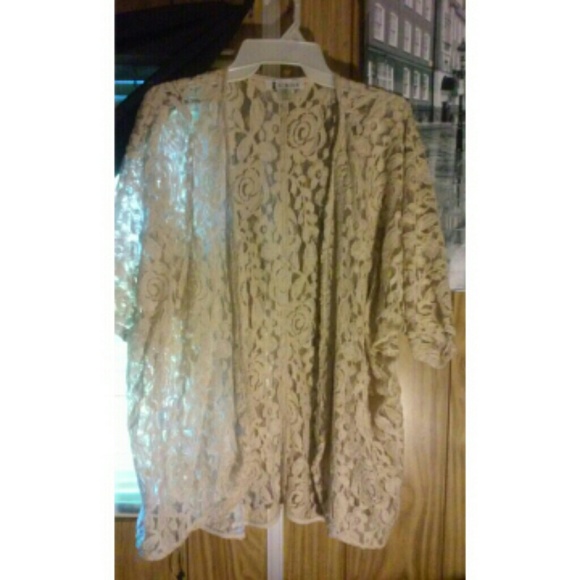 oversized long   laced kemono