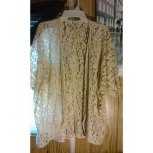 oversized long   laced kemono