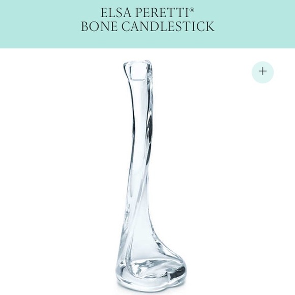 Tiffany & Co Elsa Peretti Bone candlestick